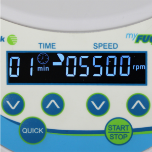 benchmark scientific myfuge™ 5d digital mini centrifuge
