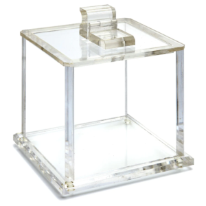 ibi scientific flip top waste container large